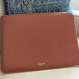 14” Leather Laptop Sleeve - brand new